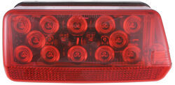 Wraparound LED Tail Light for Trailers Over 80" - 7 Function - Submersible - Red - Passenger