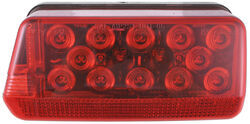 Wraparound LED Tail Light for Trailers Over 80" - 8 Function - Submersible - Red - Driver - 271595
