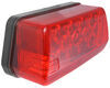 Wraparound LED Tail Light for Trailers Over 80" - 8 Function - Submersible - Red - Driver LED Light 271595