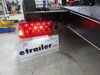 Wraparound LED Tail Light for Trailers Over 80" - 8 Function - Submersible - Red - Driver Rectangle 271595