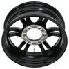 Aluminum Jaguar Trailer Wheel - 16" x 6" Rim - 6 on 5-1/2 - Glossy Black 6 on 5-1/2 Inch 274-000011