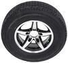 Westlake ST205/75R14 Radial Tire w 14" Bobcat Aluminum Wheel - 5 on 4-1/2 - LR D - Black Aluminum Wheels,Boat Trailer Wheels 274-000013