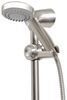 indoor shower empire faucets rv handheld set w/ slide bar - 2 function brushed nickel