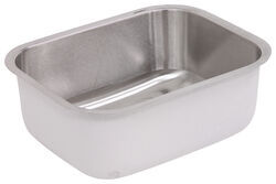 Single Bowl RV Kitchen Sink - 23" Long x 17-3/4" Wide - Stainless Steel