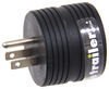 Epicord RV Power Cord Adapter Plug - 30 Amp Female to 15 Amp Male 15 Amp Male Plug 277-000136