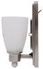 Gustafson RV Sidewall Light - Satin Nickel - Frosted White Glass Surface Mount 277-000249
