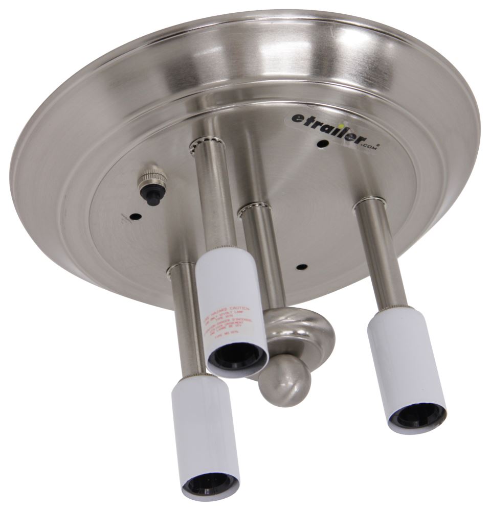Gustafson RV Ceiling Light - Satin Nickel - 3 Light Gustafson Lighting  Accessories and Parts 277-000276