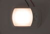 dome light 7-1/4l x 5w inch gustafson 12v led rv - single 7-1/4 long 5 wide white