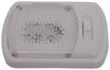 Gustafson 12V LED RV Dome Light - Single - 7-1/4" Long x 5" Wide - White 7-1/4L x 5W Inch 277-000339