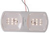 dome light warm white gustafson 12v led rv - double 11-1/2 inch long x 4-3/4 wide