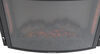 Greystone RV Curved Electric Fireplace with Logs - 26" Wide - Recessed Mount - Black 26 Inch Wide GR54FR