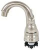 RV Bathroom Faucet - Dual Teacup Handle - Brushed Nickel Brushed Nickel 277-000404