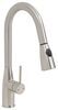 RV Kitchen Faucet w/ Pull Down Spout - Single Lever Handle - Brushed Nickel Hardware 277-000409