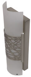 Gustafson 12V RV LED Wall Light w/ Light Shade - 10-1/2" Tall - Satin Nickel - 277-000468-498