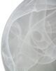 Gustafson RV Ceiling Light Shade - 8" Diameter - Frosted White Glass Light Shades 277-000471