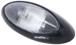 Gustafson 12V RV Porch Light - 12" Long x 5" Wide - Black