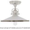 Gustafson RV Ceiling Light Shade - 11" Diameter - Frosted Acrylic Light Shades 277-000499