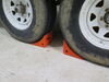 0  wheel chock rv etrailer chocks - polyurethane qty 2