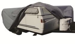 Adco SFS AquaShed RV Cover for Pop-Up Camper - Up to 12' Long - Gray