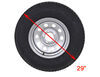 ADCO Black Spare Tire Covers - 290-1735