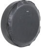 Adco Spare Tire Cover - 25-1/2" Diameter - Vinyl - Black Black 290-1738