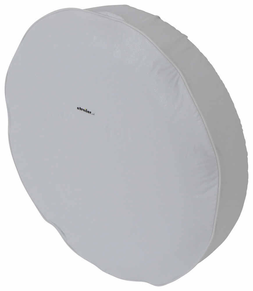 Adco Spare Tire Cover for 21-1/2" Diameter Tires - White - Qty 1 Vinyl 290-1760