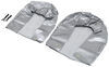 Adco Tyre Gard RV Tire Covers for 30" to 32" Tires - Single Axle - Diamond Plate - Qty 2 2 Covers 290-3752