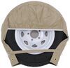 Adco Designer Tyre Gard RV Tire Covers for 24" to 26" Tires - Single Axle - Tan - Qty 4 RV and Trailer Tire Covers 290-3964