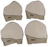 Adco Designer Tyre Gard RV Tire Covers for 18" to 22" Tires - Single Axle - Tan - Qty 4 18 - 22 Inch 290-3965