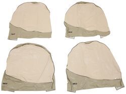 Adco Designer Tyre Gard RV Tire Covers for 40" to 42" Tires - Single Axle - Tan - Qty 4