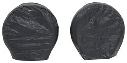 Adco Ultra Tyre Gard RV Tire Covers for 24" to 26" Tires - Single Axle - Black - Qty 2