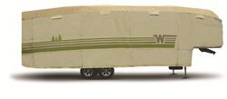 Adco RV Cover for Winnebago 5th Wheel Toy Haulers up to 31' Long - Tan - 290-64854