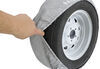 ADCO Diamond Plate Spare Tire Covers - 290-9758
