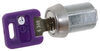 Replacement Cam Lock Cylinder for RVs - Keyed Alike Option - Stainless Steel - 7/8" Long Keyed Alike 295-000003