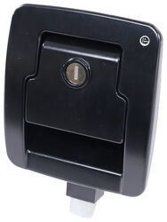 Global Link RV Baggage Door Slam Latch with Keyed Alike Option - Black - 1-1/2" Thick - 295-000015