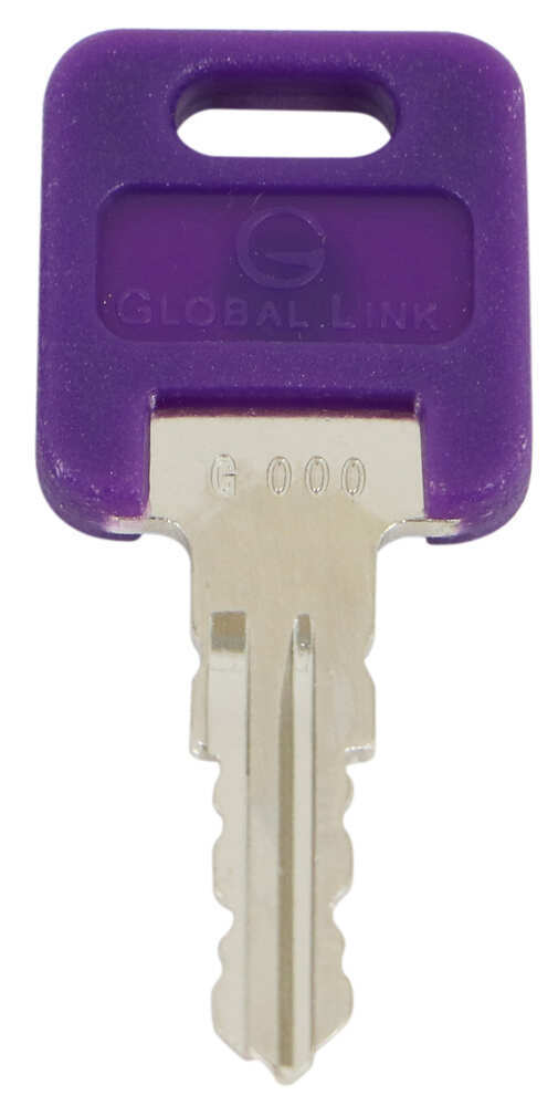 Replacement Key for Global Link RV Locks - 324 - Qty 1 Keys 295-000050