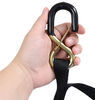 ShockStrap Cam Buckle Tie-Down Straps w Shock Absorbers - 1" x 10' - 500 lbs - Qty 2 S-Hooks,Soft Ties 297-10DR