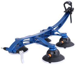 SeaSucker Komodo Bike Rack for 1 Bike - Fork Mount - Vacuum Cup Mounted - Aqua Blue                 