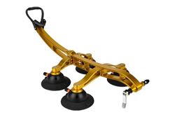 SeaSucker Komodo Bike Rack for 1 Bike - Fork Mount - Vacuum Cup Mounted - Gold                      