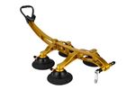 SeaSucker Komodo Bike Rack for 1 Bike - Fork Mount - Vacuum Cup Mounted - Gold                      