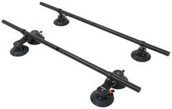 SeaSucker Monkey Bars Roof Rack - Vacuum Cup Mount - 48" Long - Black                          