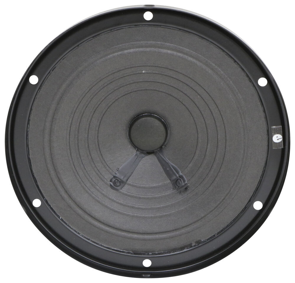 Jensen Indoor RV Speaker - Recessed Mount - 6-1/8" Diameter - 24 Watts - Black - Qty 1 - 299-5203