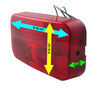stop/turn/tail rear reflector non-submersible lights
