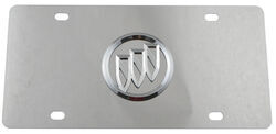 Stainless Steel License Plate Buick Logo Chrome