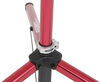 Feedback Sports Ultralight Bike Work Stand - Slide-Lock Clamp - Aluminum - Red Anodize Red and Black 301-16415