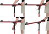 Feedback Sports Sprint Bike Work Stand - Fork Mount - Aluminum - Red Anodize Red and Black 301-16690