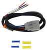 Tekonsha Custom Wiring Adapter for Trailer Brake Controllers - Pigtail - Jeep Wiring Adapter 3014-S