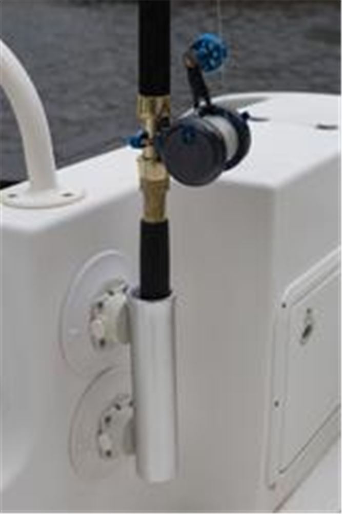 SeaSucker Heavy Duty Trolling Unit Rod Holder - Vacuum Mounted - Silver  SeaSucker Marine Fishing Rod Holders 302-5010