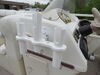 0  rod holders seasucker pro series holder - vacuum mount white 3 rods