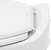 standard height fixed mount dometic 300 weekender rv toilet - round bowl white polypropylene